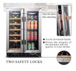 Dual Zone 18-Bottle Wine and Beverage Cooler