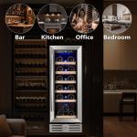 Kalamera 12-Inch Wine Refrigerator for 18 Bottles
