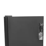 12-Bottle Black Wine Cooler Fridge for Champagne