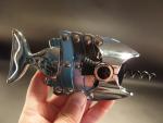 Vintage Fish-Shaped Corkscrew Wine Bottle Opener