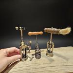 Vintage Corkscrew Wine Opener Set of 3