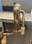 Vintage Brass Table Mount Wine Bottle Opener