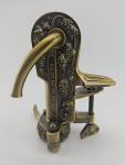Rogar Estate Antique Bronze Corkscrew Wine Opener