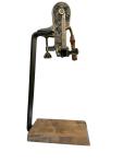 Antique Brass Wine Bottle Opener with Stand