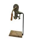 Antique Brass Wine Bottle Opener with Stand