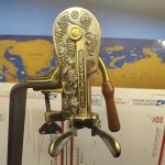 Roger Estate Brass Wine Bottle Opener with Stand