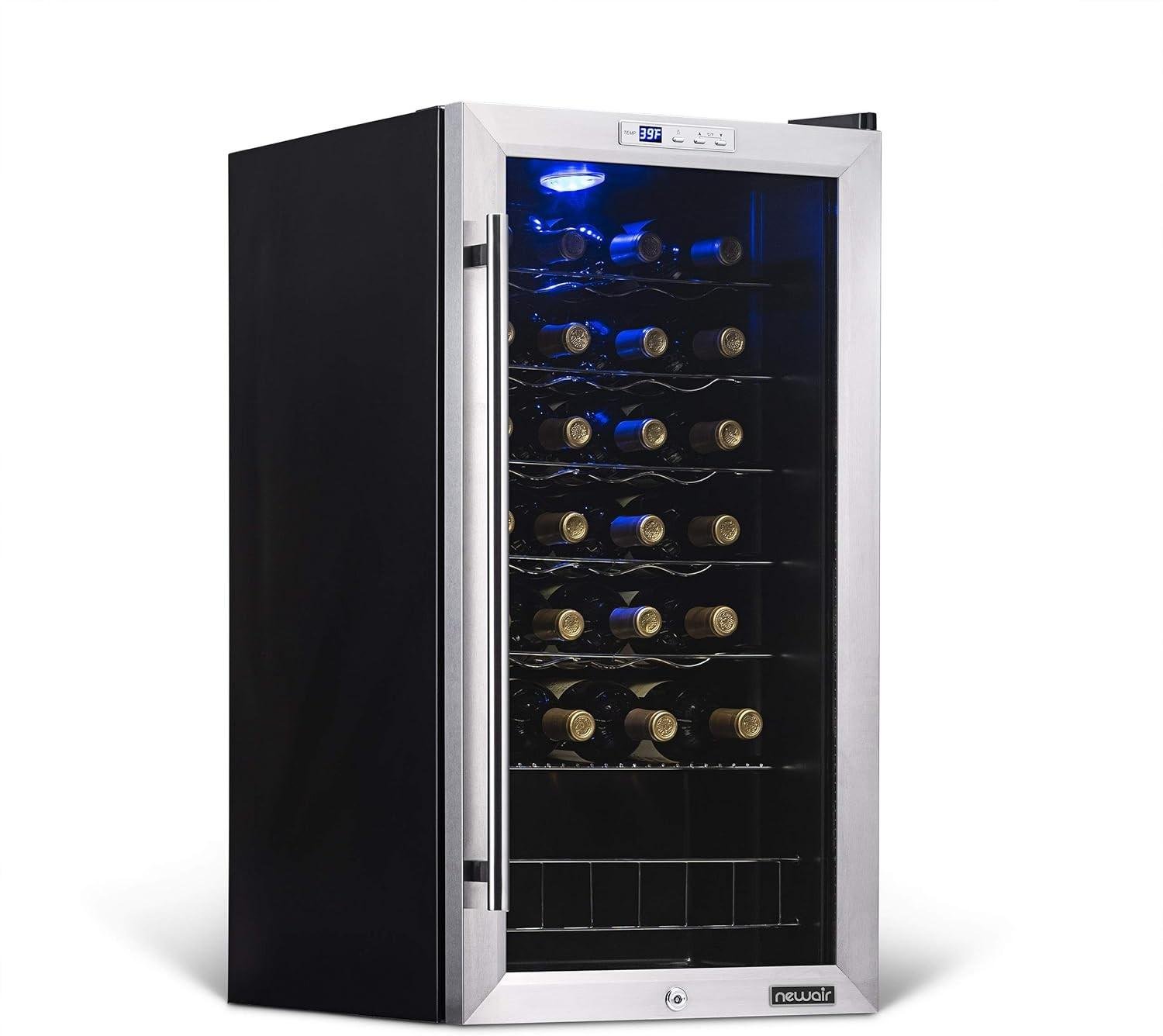 Newair 27-Bottle Wine Cooler Fridge