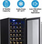 Newair 27-Bottle Wine Cooler Fridge