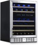 NewAir 46-Bottle Dual Zone Wine Cooler