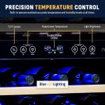 NewAir 46-Bottle Dual Zone Wine Cooler