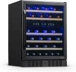 Newair 24" Dual Zone Built-in Wine Fridge
