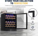 Newair 24" Dual Zone Built-in Wine Fridge