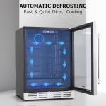 Kalamera 24-Inch Beverage Refrigerator for Wine & More