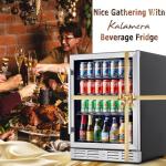 Kalamera 24-Inch Beverage Refrigerator for Wine & More