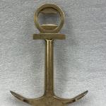 Antique Style Brass Boat Anchor Wine Opener