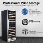 Dual Zone Wine Cooler for 160 Bottles