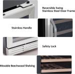 Dual Zone Wine Cooler for 160 Bottles