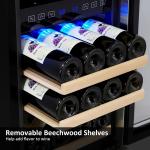 Dual Zone Wine Cooler for 160 Bottles