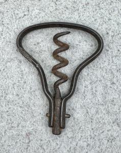 Vintage Folding Corkscrew Wine Opener with Bow
