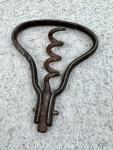 Vintage Folding Corkscrew Wine Opener with Bow