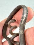 Vintage Folding Corkscrew Wine Opener with Bow