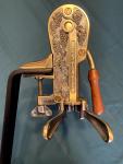 Rogar Estate Brass Wine Bottle Opener with Re-Corking