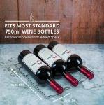 Lockable Wine Refrigerator for 18 Bottles