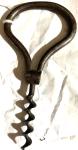 Antique 1800s Iron Folding Corkscrew Wine Opener