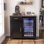 Mini Fridge Wine Cabinet for Home or Office