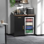 Mini Fridge Wine Cabinet for Home or Office