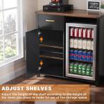 Mini Fridge Wine Cabinet for Home or Office
