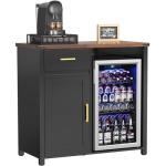 Mini Fridge Wine Cabinet for Home or Office