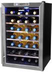 Newair 28-Bottle Stainless Steel Wine Cooler