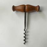 Retro Wood Handle Corkscrew Wine Opener
