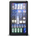 Manastin 120-Can Beverage Cooler with Glass Door