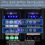 Dual Zone Wine and Beverage Cooler, 24