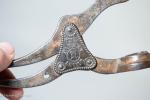 Antique English Single Lever Corkscrew Wine Opener