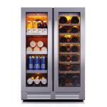 Ca'Lefort 24" Dual Zone Wine Cooler Refrigerator