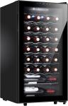 28-Bottle Freestanding Wine Cooler Refrigerator
