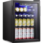Mini Wine and Beverage Cooler with Glass Door