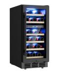 15-Inch Dual Zone Wine Fridge for 29 Bottles