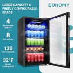 Compact Beverage Cooler for Wine and Beer