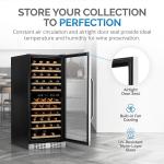 Newair Dual Zone Built-in Wine Fridge
