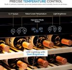 Newair Dual Zone Built-in Wine Fridge