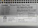 Candor 8-Bottle Thermoelectric Wine Cooler