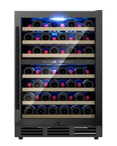 24-Inch Dual Zone Wine Fridge for 54 Bottles