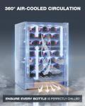 24-Inch Dual Zone Wine Fridge for 54 Bottles