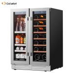 Ca'Lefort 24" Dual-Zone Wine and Beverage Fridge