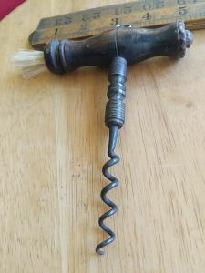 Vintage 1900s English Antique Wine Corkscrew