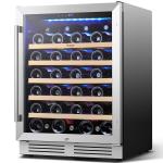 24" Wine Cooler for 52 Bottles at Home